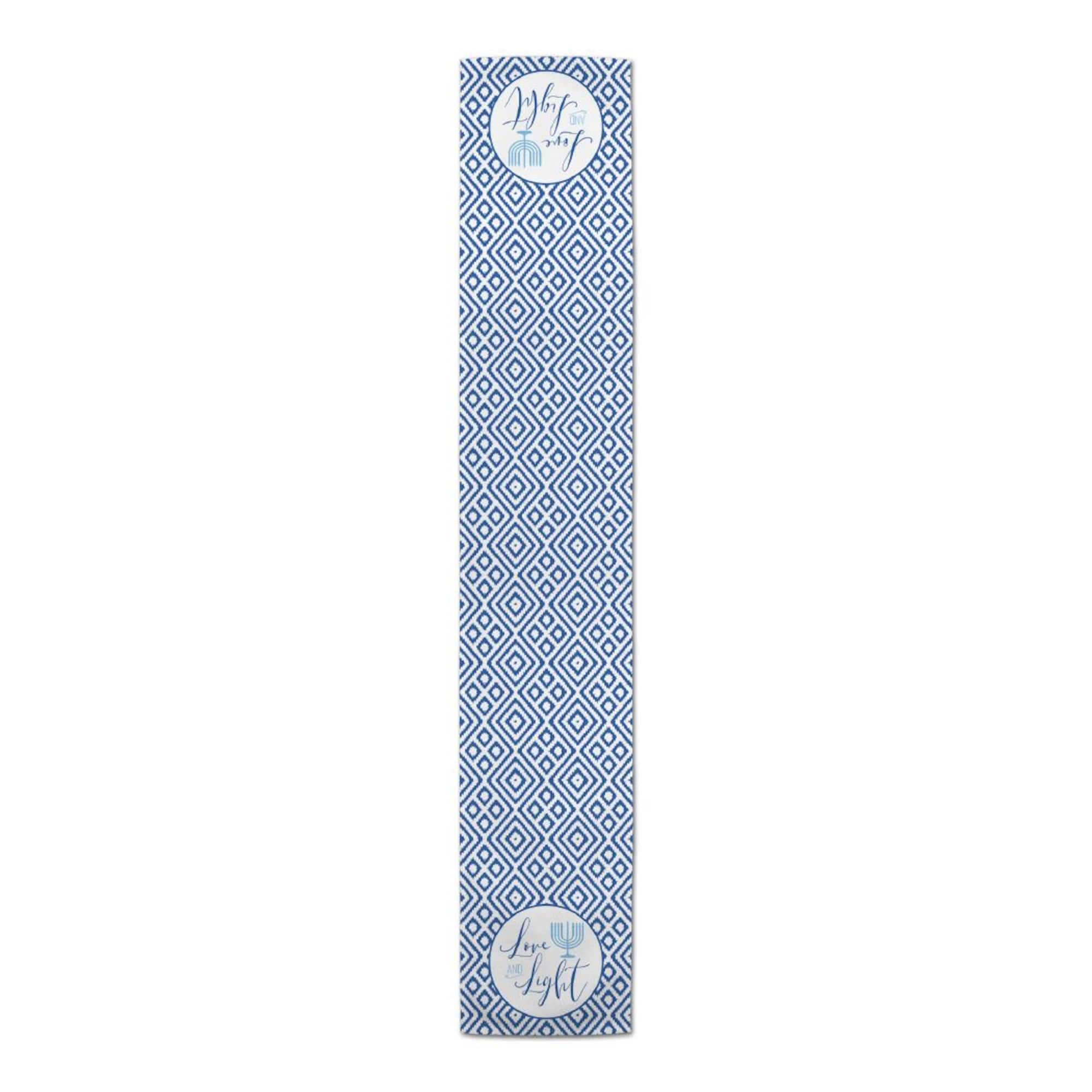Love and Light 16x72 Cotton Twill Runner